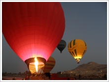 Hot Air Balloon Airport, Luxor West Bank