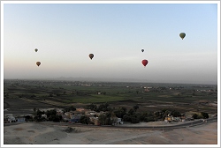 Hot Air Balloons over the Luxor West Bank