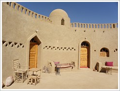 Meditation Centre at Dakhla Oasis - Courtyard