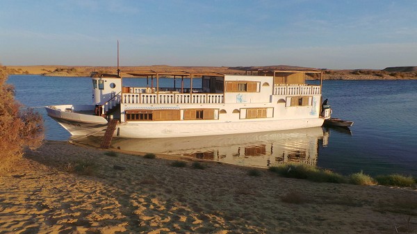 Safari boat on Lake Nasser