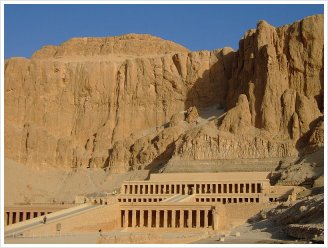 Hatshepsut Temple in Deir El-Bahri, Luxor West Bank