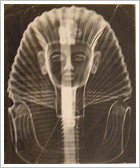 Howard Carter's Painting of the Mask of Tutankhamun's Mummy