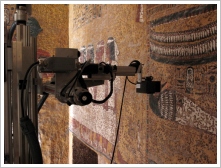 ©Factum Arte - Laser scanner in Tutankhamun's Tomb