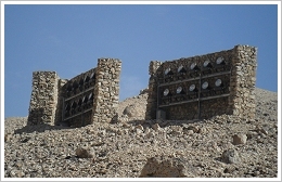 Part of the lighting system in the Theban Hills, Luxor West Bank