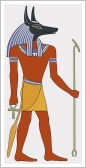 Anubis, ancient Egyptian god of death