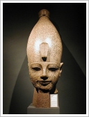 Head of Amenhotep III in Luxor Museum