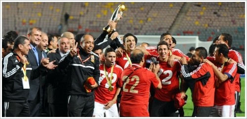 CAF Champions League Cup for Egypt's Al-Ahly, © AFP