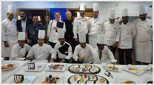Some of the chefs with their creations, © Dahlia Ferrer