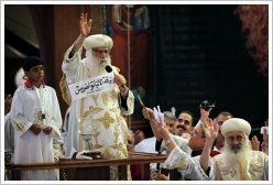 Election of the new Coptic Pope: The paper with Bishop Tawadros' name