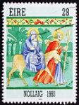 Irish Christmas stamp 1993