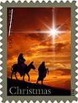 American Christmas stamp 2012