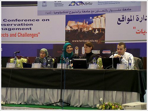 HU-BTU First International Conference on Heritage Conservation and Site Management - Podium of Session 8