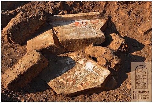 Mortuary Temple of Thutmosis III in Qurna - Finds from November 2013, © Thutmosis III Temple Project