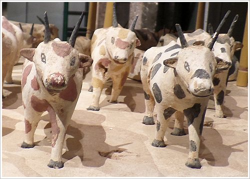 State Museum of Egyptian Art in Munich - Model Cattle