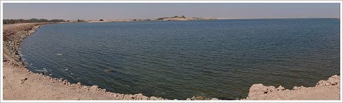 Artificial lake, Dakhla Oasis