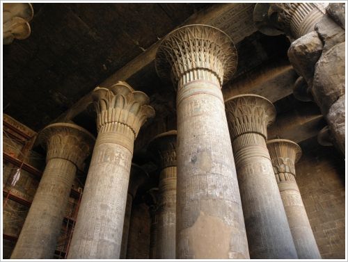 Khnum Temple at Esna - Columns