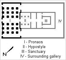 Khnum Temple at Esna - Original map